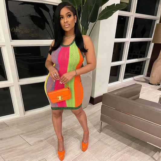 Colour Pop see through dress